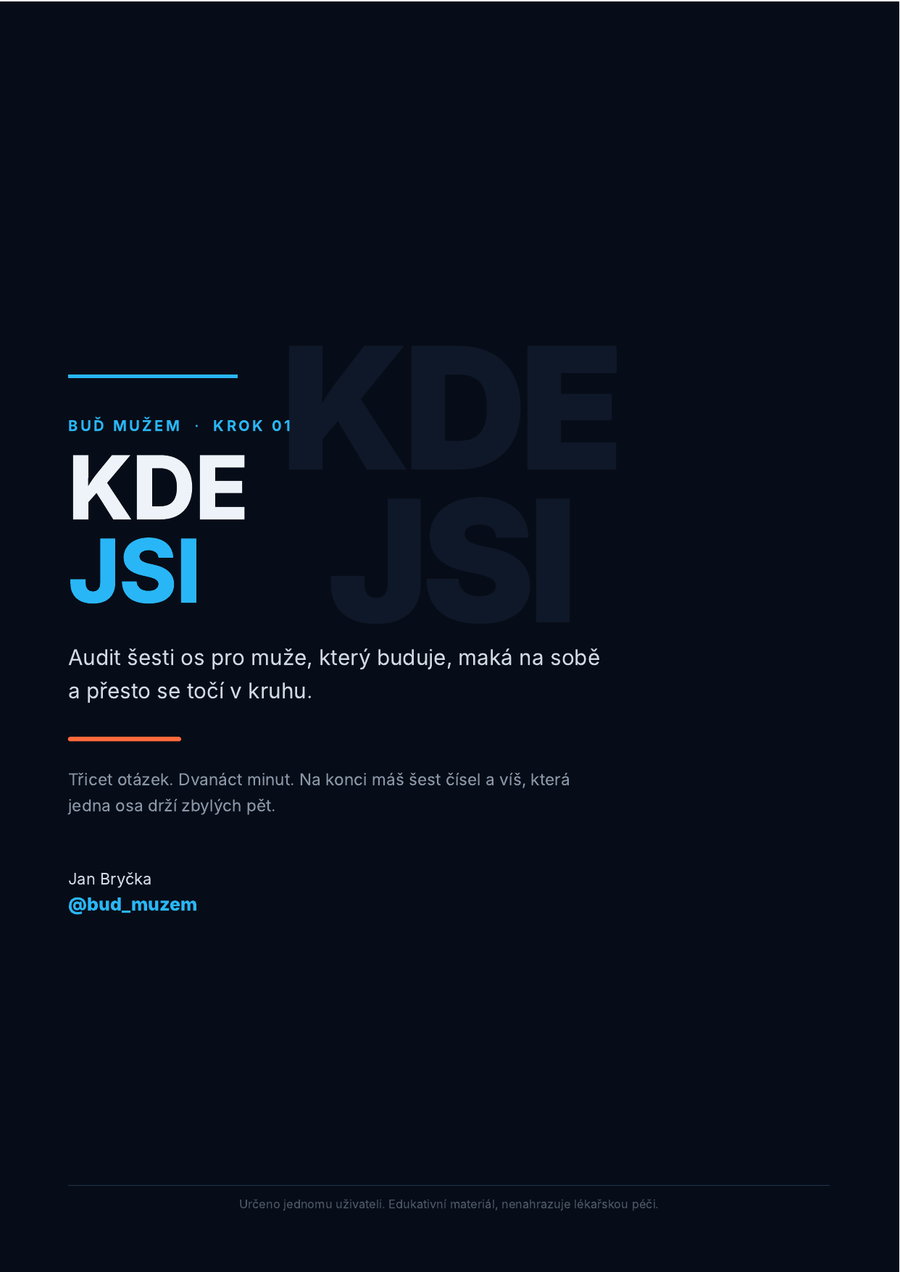 Náhled auditu KDE JSI